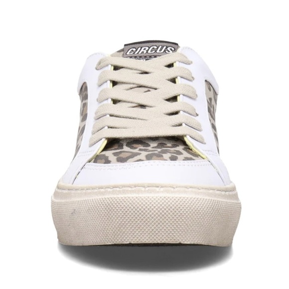 Circus•NY Grey and Leopard Sneaker Womens size 8 - Picture 4 of 9